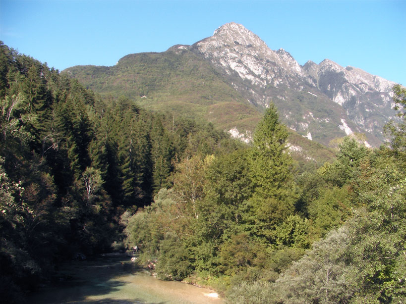 mountains around bovec