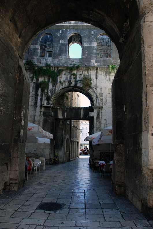 inside the palace