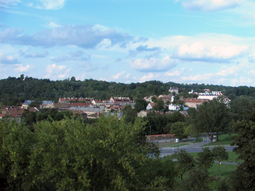 overlook of the city