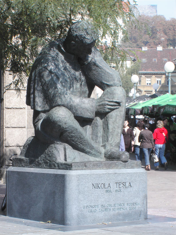 Tesla statue